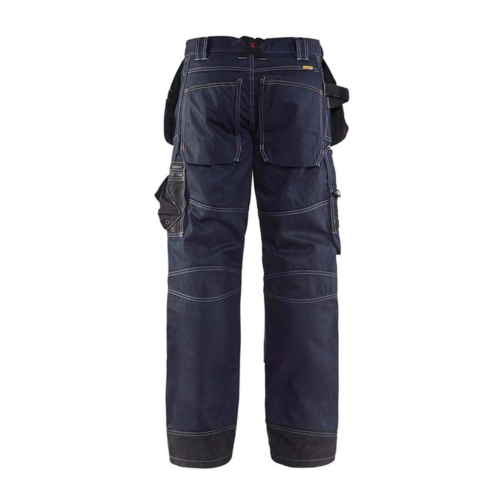 Blåkläder 15001140 Werker Hosen X1500, Marineblau / Schwarz, C44, C44
