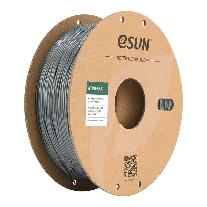 eSUN Flexibles TPU Filament 1.75mm, 3D Drucker Filament TPU-95A, Massgenauigkeit +/- 0.05mm, 1kg Spu