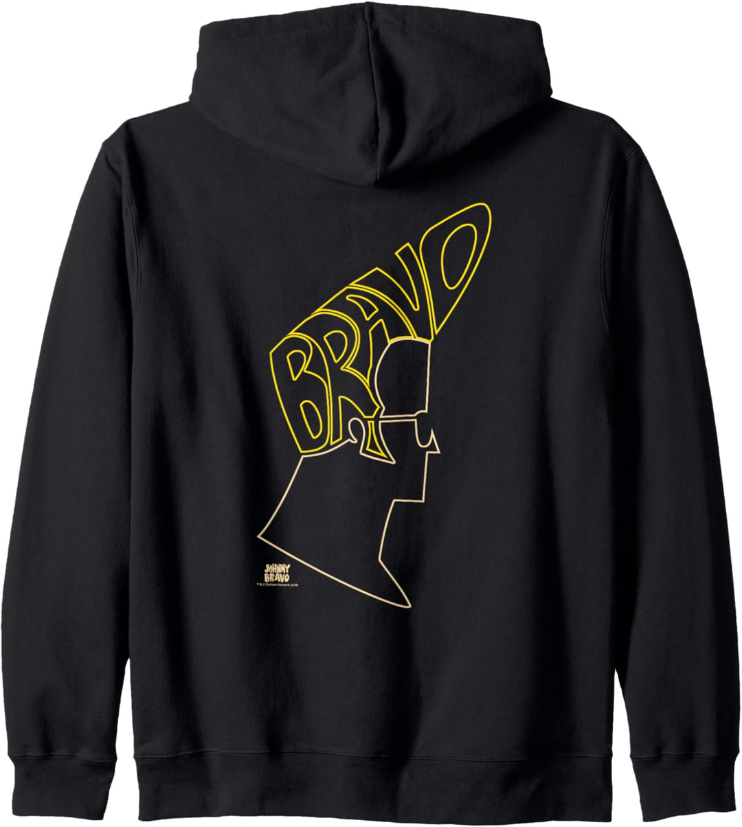 Johnny Bravo Hair Kapuzenjacke