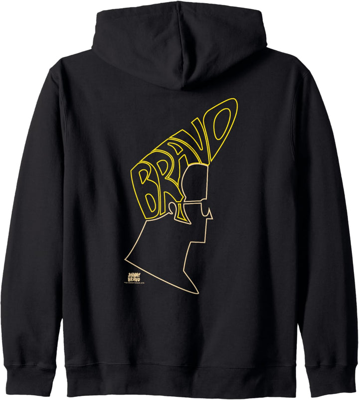 Johnny Bravo Hair Kapuzenjacke