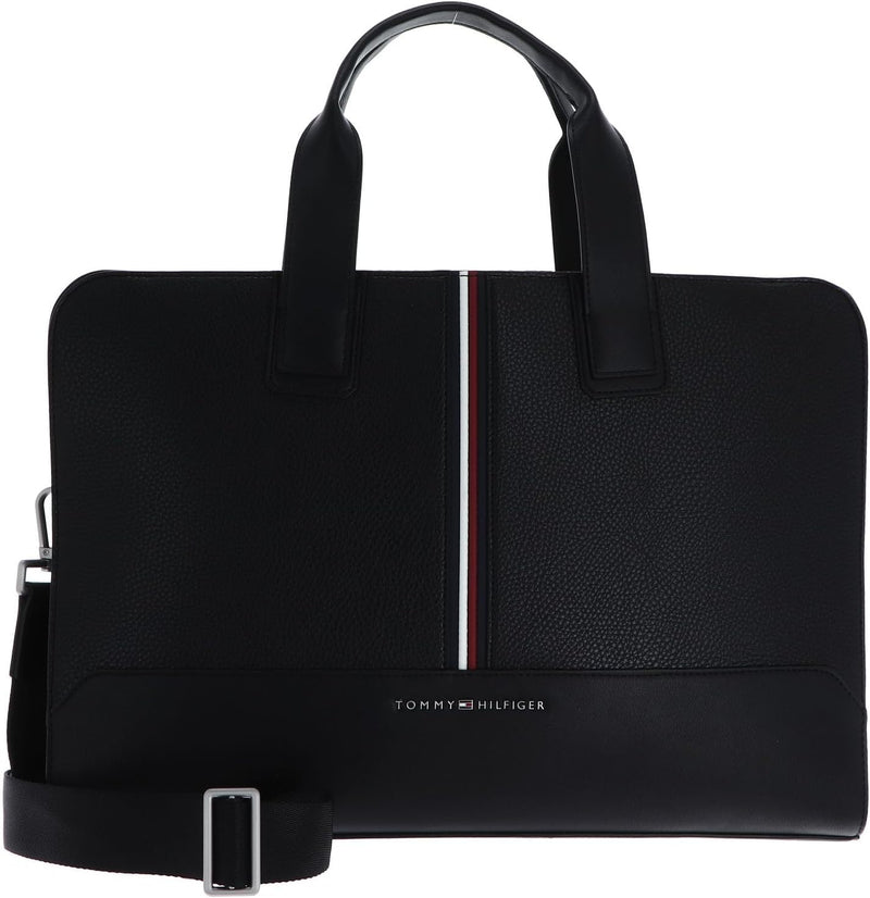 Tommy Hilfiger TH Central Slim Computer Bag Black