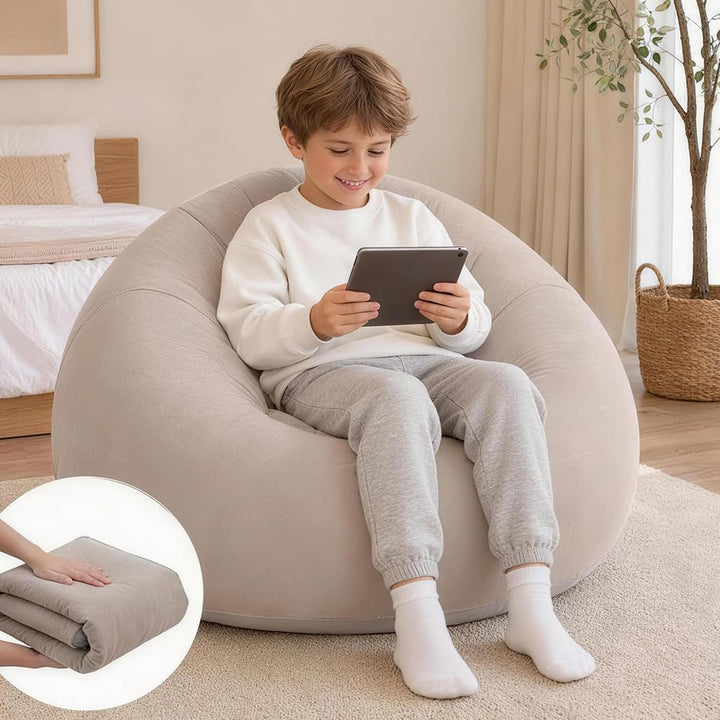 Aufblasbarer Sitzsack, Aufblasbares Stuhl Sofa, Sitzsack Aufblasbar, Aufblasbarer Lounge Sessel, Tra