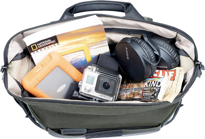 Vanguard VEO SELECT45M GR Rucksack/Schultertasche für DSLR-Kamera, Videoausrüstung oder Drohne, Grün