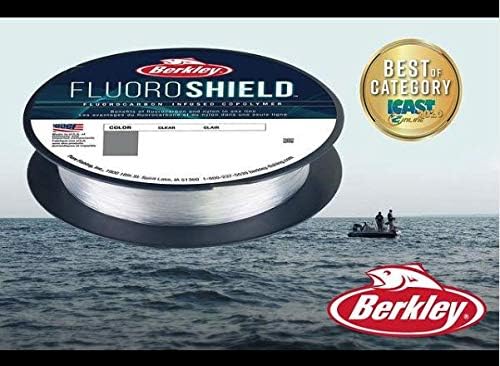 Berkley FluoroShield Fluorocarbon-Angelschnur 4,5kg| 3000yd | 2743m, 4,5kg| 3000yd | 2743m