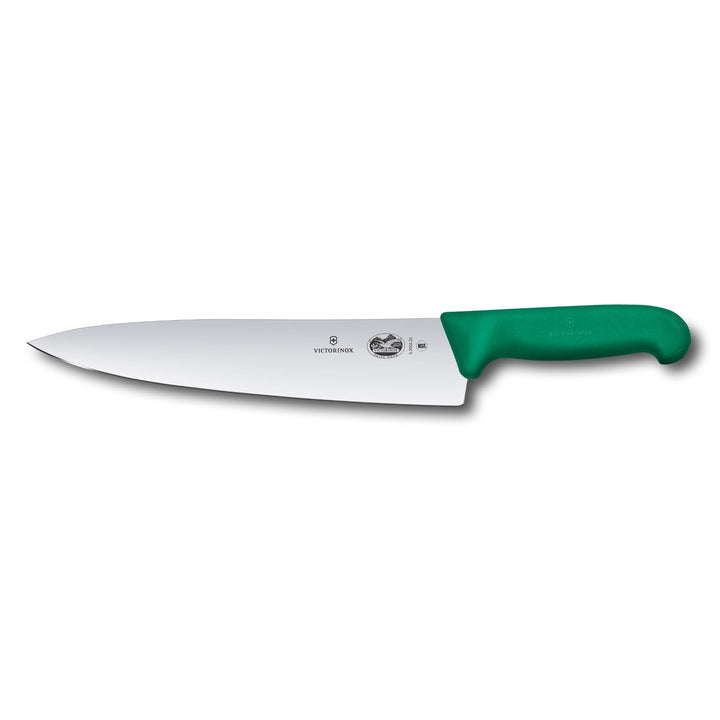 Victorinox Fibrox Kochmesser, Breites Universalmesser für Fleisch, Fisch, Gemüse und Kräuter, 25 cm,
