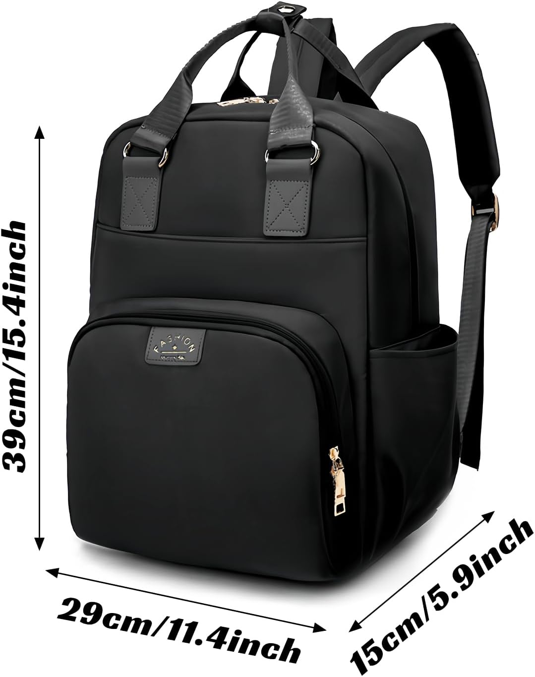 Baby Wickelrucksack, Wickeltasche Rucksack, Babytasche Wasserdicht mit Schnullerhalter und Kinderwag