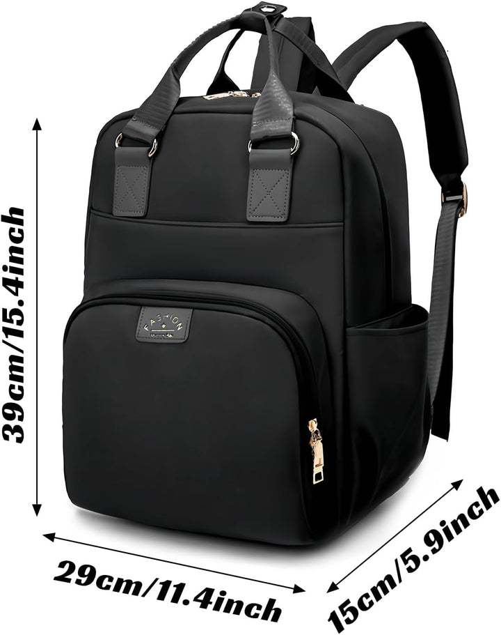 Baby Wickelrucksack, Wickeltasche Rucksack, Babytasche Wasserdicht mit Schnullerhalter und Kinderwag