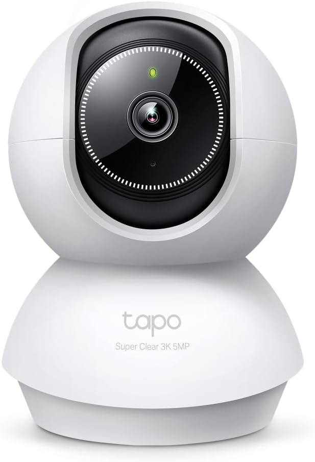 Tapo C230 3K 5MP Überwachungskamera innen 360°, WLAN 2,4GHz, KI-Erkennung, Nachtsicht, Bewegungserke