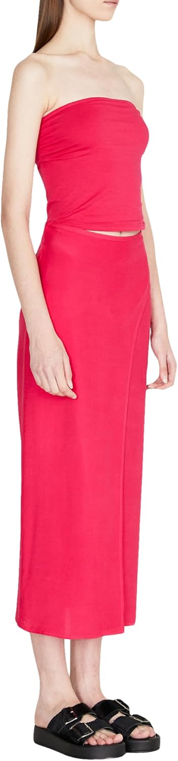 Sisley Damen Skirt 36 Fuchsia 39c, 36 Fuchsia 39c