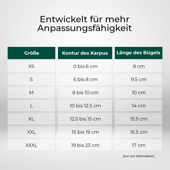 Ortocanis - Karpal-Bandage für Hund - Karpalstütze mit Immobilisierungsschienen bei Instabilität, Ar