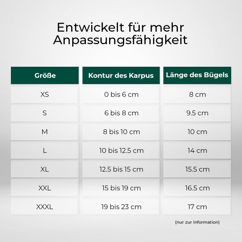 Ortocanis - Karpalbandage für Hunde mit Arthrose, Bandverletzungen, instabilem Karpalgelenk, Grösse