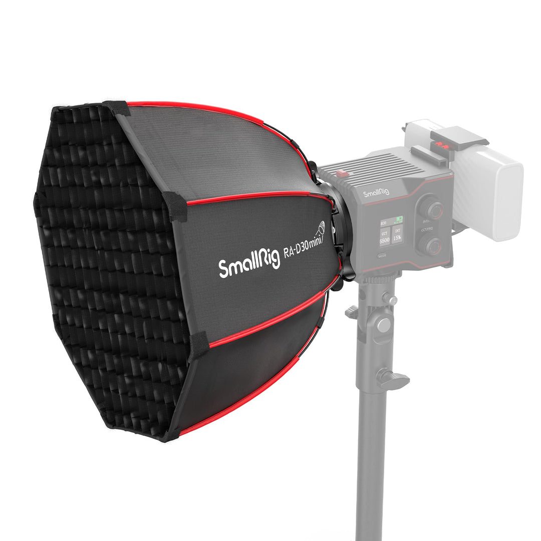 SMALLRIG Mini Softbox 29cm Schnellverschluss Parabol Softbox, nur kompatibel mit SmallRig RC 60B COB