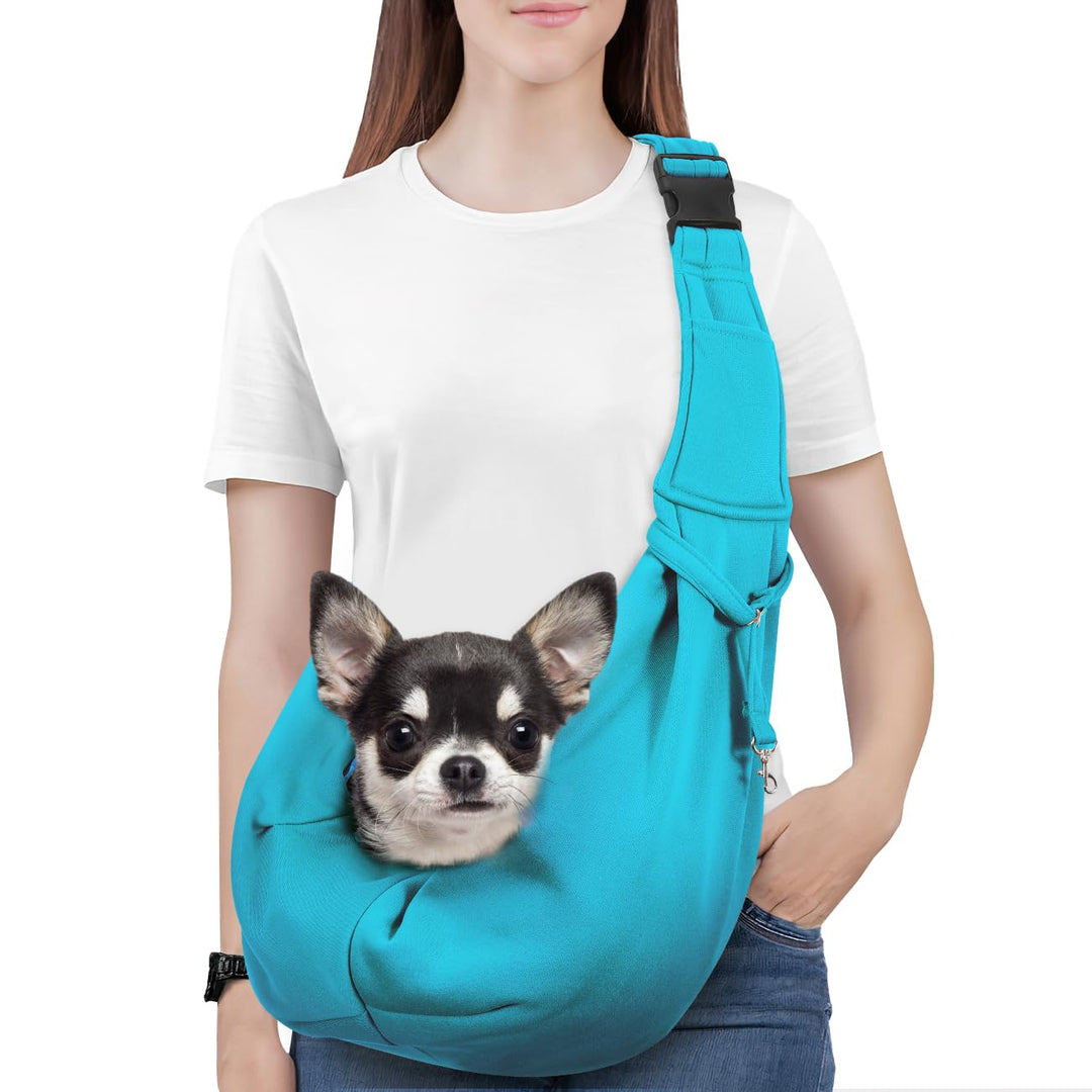 Pawaboo Hundetragetasche, Tragbare Haustier Hundetasche mit Verstellbare Schultergurt,Outdoor Reise