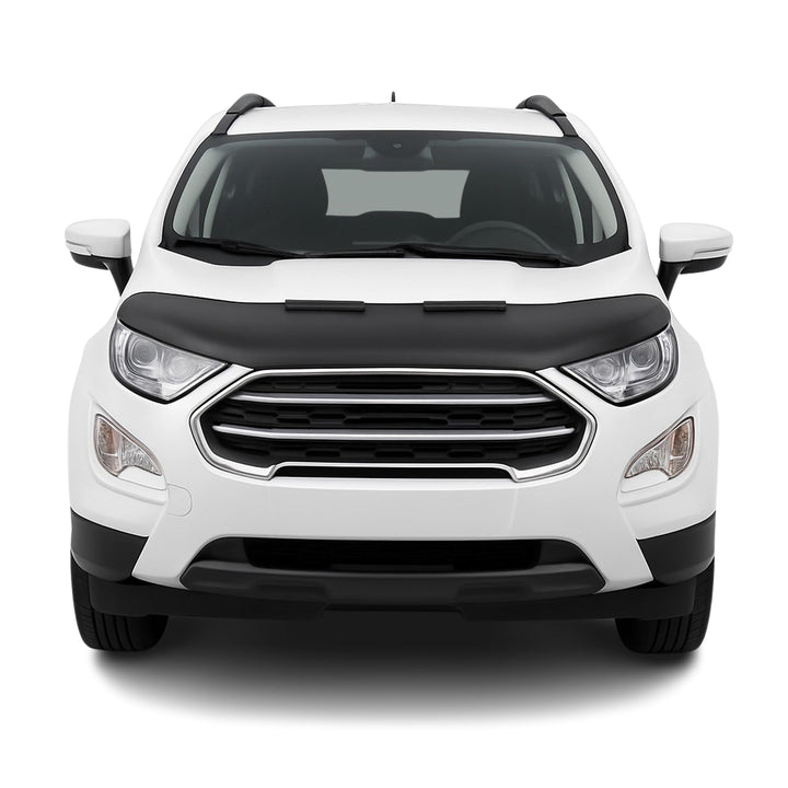 OMAC Haubenbra Steinschlagschutz Bonnet Bra kompatibel mit Ford Ecosport 2017-2024 Schwarz Halb