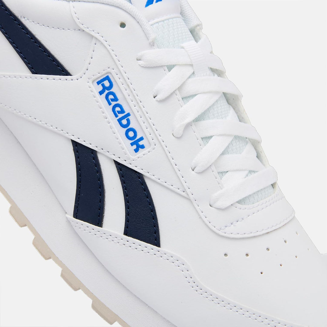 Reebok Unisex Rewind RunSneaker 34 EU White White Vector Navy, 34 EU White White Vector Navy