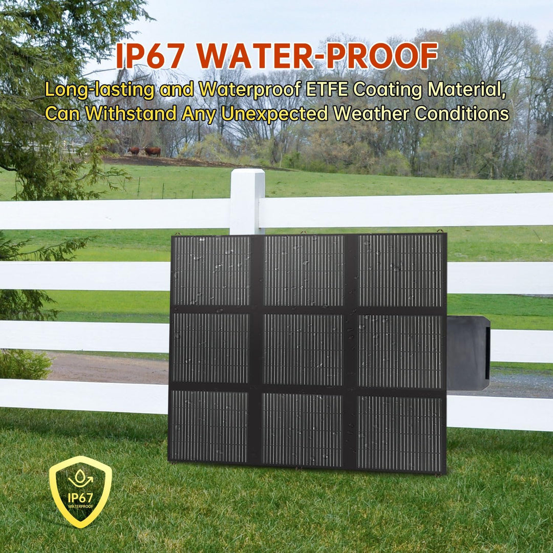Faltbares Solarpanel 300W Solar-Ladegerät IP67 Wasserdicht und Staubdicht Hohe Ausgangskonversionsef