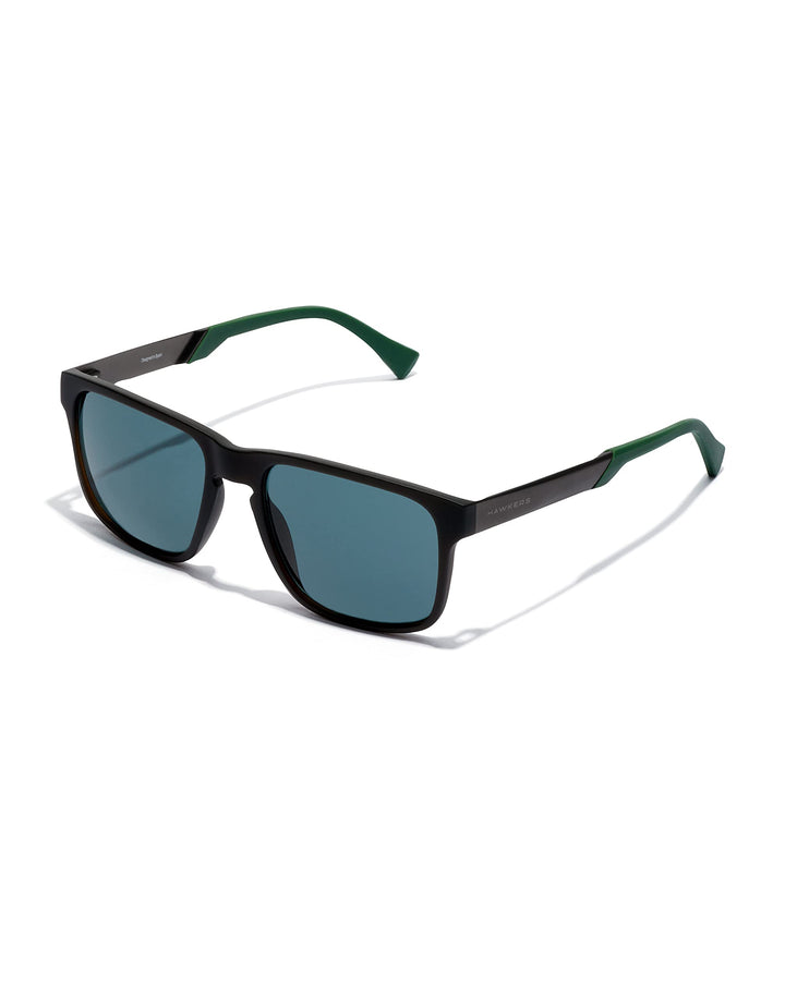HAWKERS · Sonnenbrillen PEAK für Männer und Frauen PEAK METAL Black Deep Turquoise, PEAK METAL Black