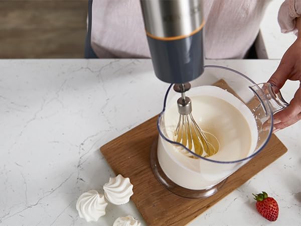 Kenwood Triblade XL+ HBM60.002GY Stabmixer - Pürierstab mit TriBlade-System, Einstellbare Geschwindi