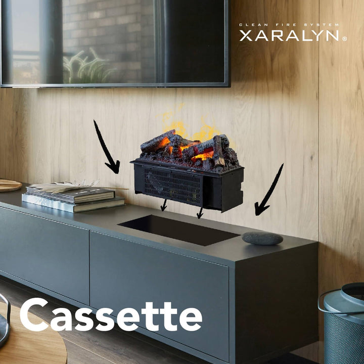 Xaralyn | Opti-Myst Cassette 600 Wasserdampfkamin - Einbaukamin, Elektrokamin
