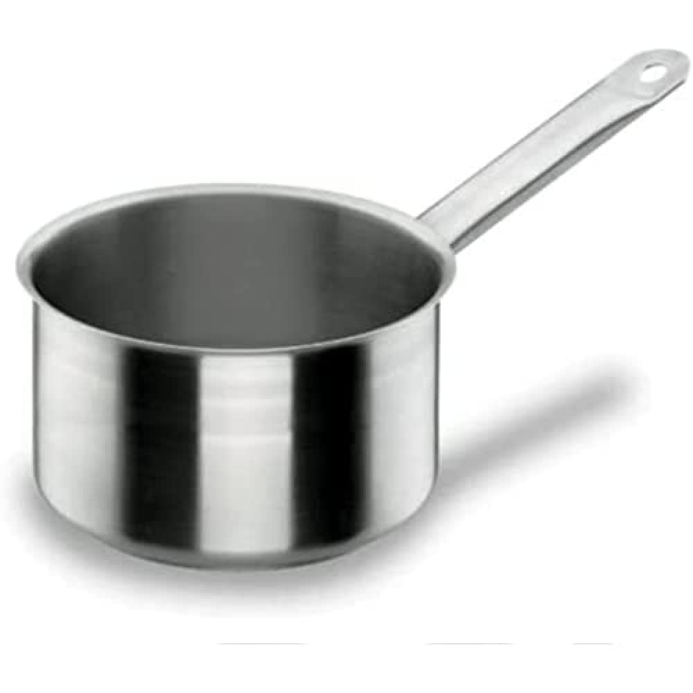 Lacor Französische Kasserolle, Edelstahl, Silber, 24 cm