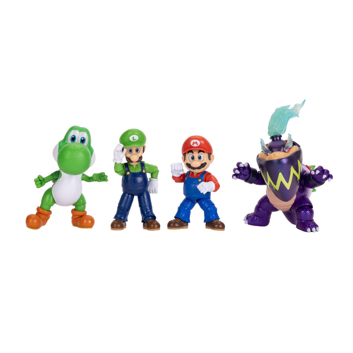 Super Mario Galaxy Movie – 13 cm-Figuren-Multipack – Mario, Yoshi und Exklusive Wonder Bowser Jr. un
