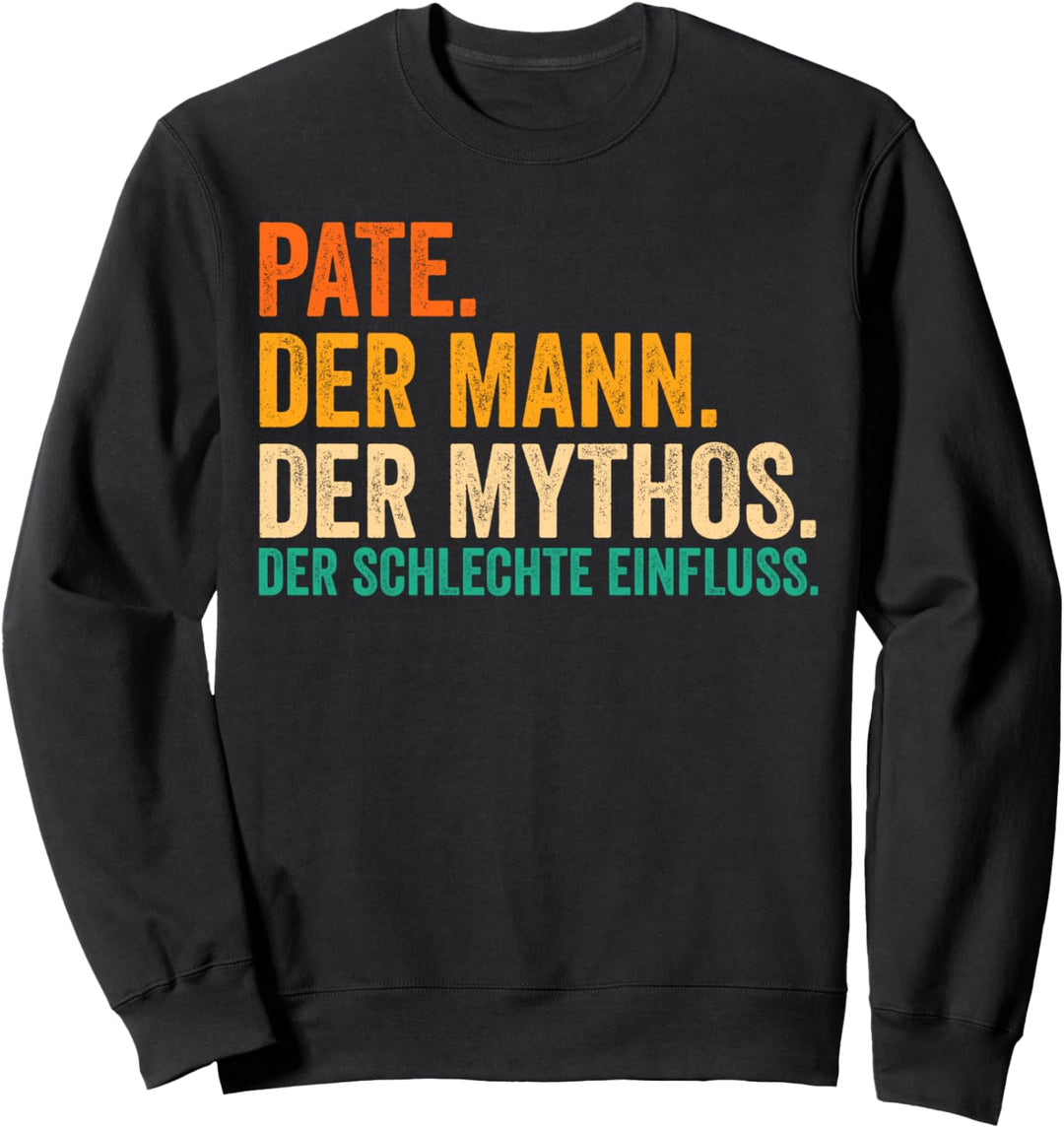 Pate Patenonkel Taufe Patenkind Onkel Sweatshirt