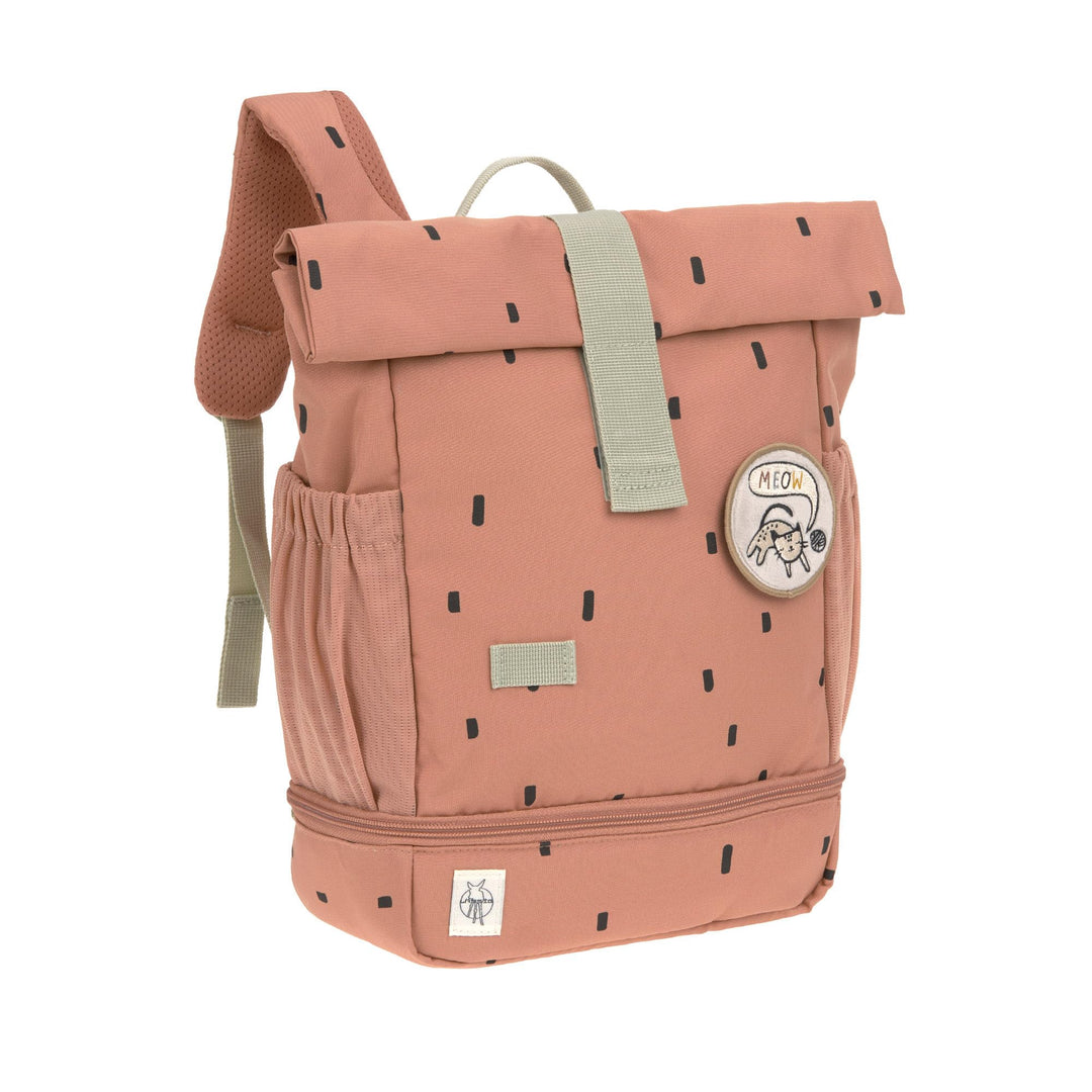 LÄSSIG Kindergartenrucksack Kinderrucksack Rolltop mit Brustgurt wasserabweisend, 11 Liter/Mini Roll