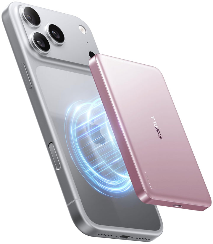 TORRAS MiniMag Powerbank für MagSafe, 10000mAh 22.5W Schnellladen Magnetische Power Bank Slim, Wirel
