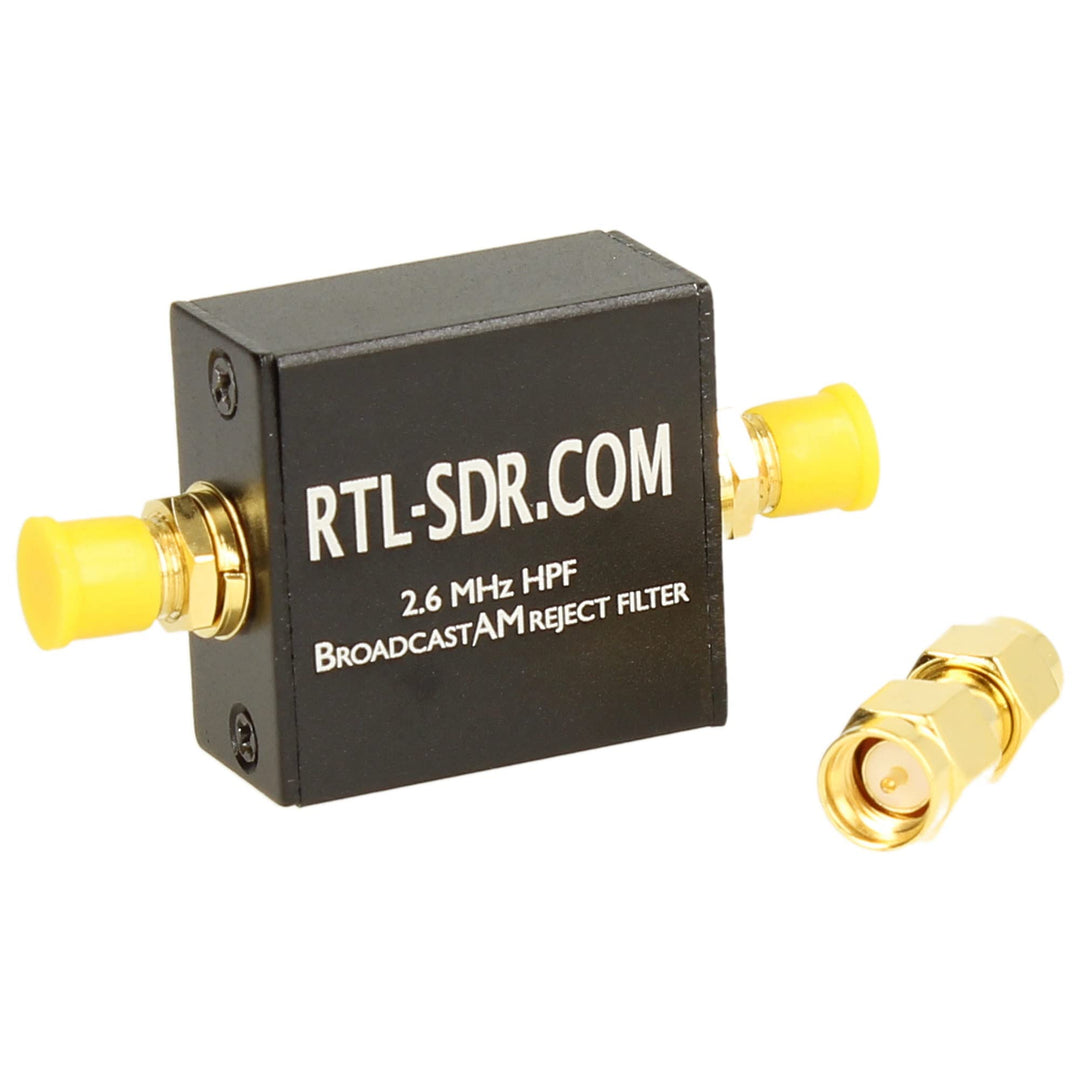 RTL-SDR Blog Broadcast AM Reject High Pass Filter + Adapter ﴾ 08 ﴿, ﴾ 08 ﴿