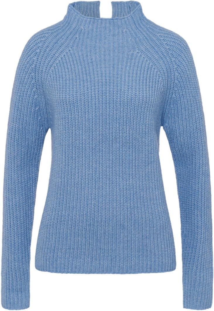 BRAX Damen Style Lea Fancy Knit Pullover 38 Iced Blue, 38 Iced Blue