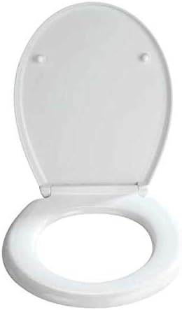 WENKO WC-Sitz Bilbao, hygienischer Toilettensitz mit Absenkautomatik, WC-Deckel mit Fix-Clip Hygiene