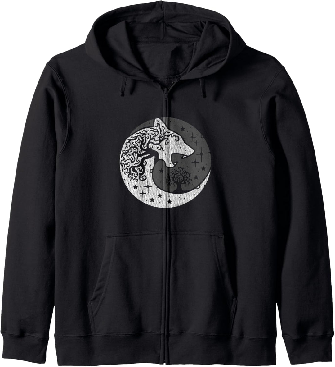 Geri und Freki Yggdrasil Odin Norse Mythology Thor Kapuzenjacke