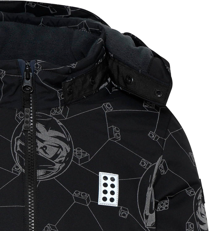 LEGO Unisex Kinder Jacke 104 Schwarz, 104 Schwarz