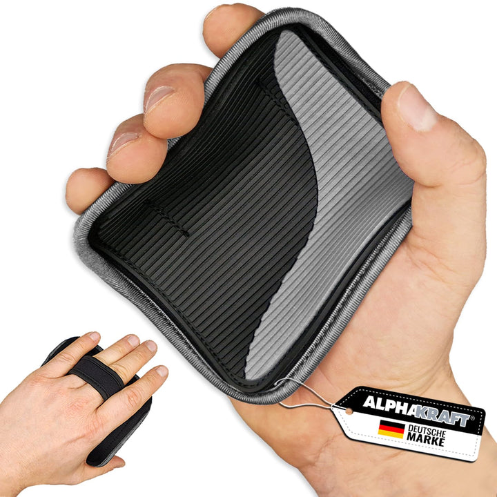 ALPHAKRAFT® Griffpolster Kraftsport [1 Paar] | Griffpads Krafttraining & Grip Pads Gym | rutschfeste
