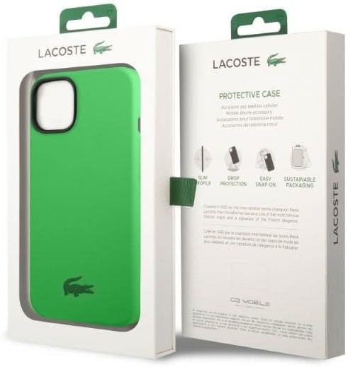 Lacoste LCHCP14MSN Hülle für iPhone 14 Plus 6,7" grün hardcase Silicone
