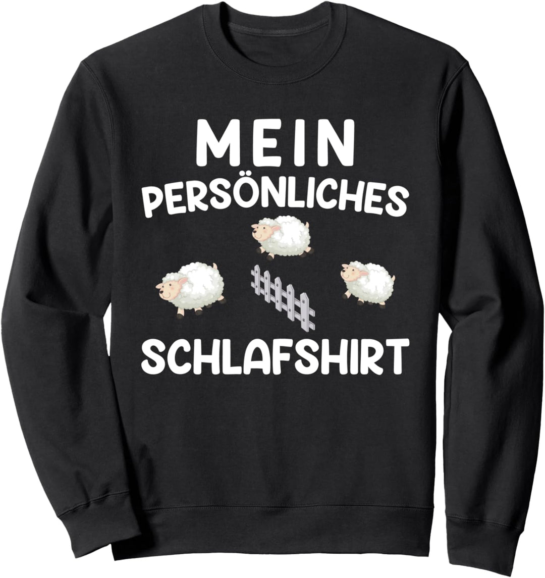 Mein Persönliches Schlafshirt | Nachthemd Pyjama Schaf Sweatshirt