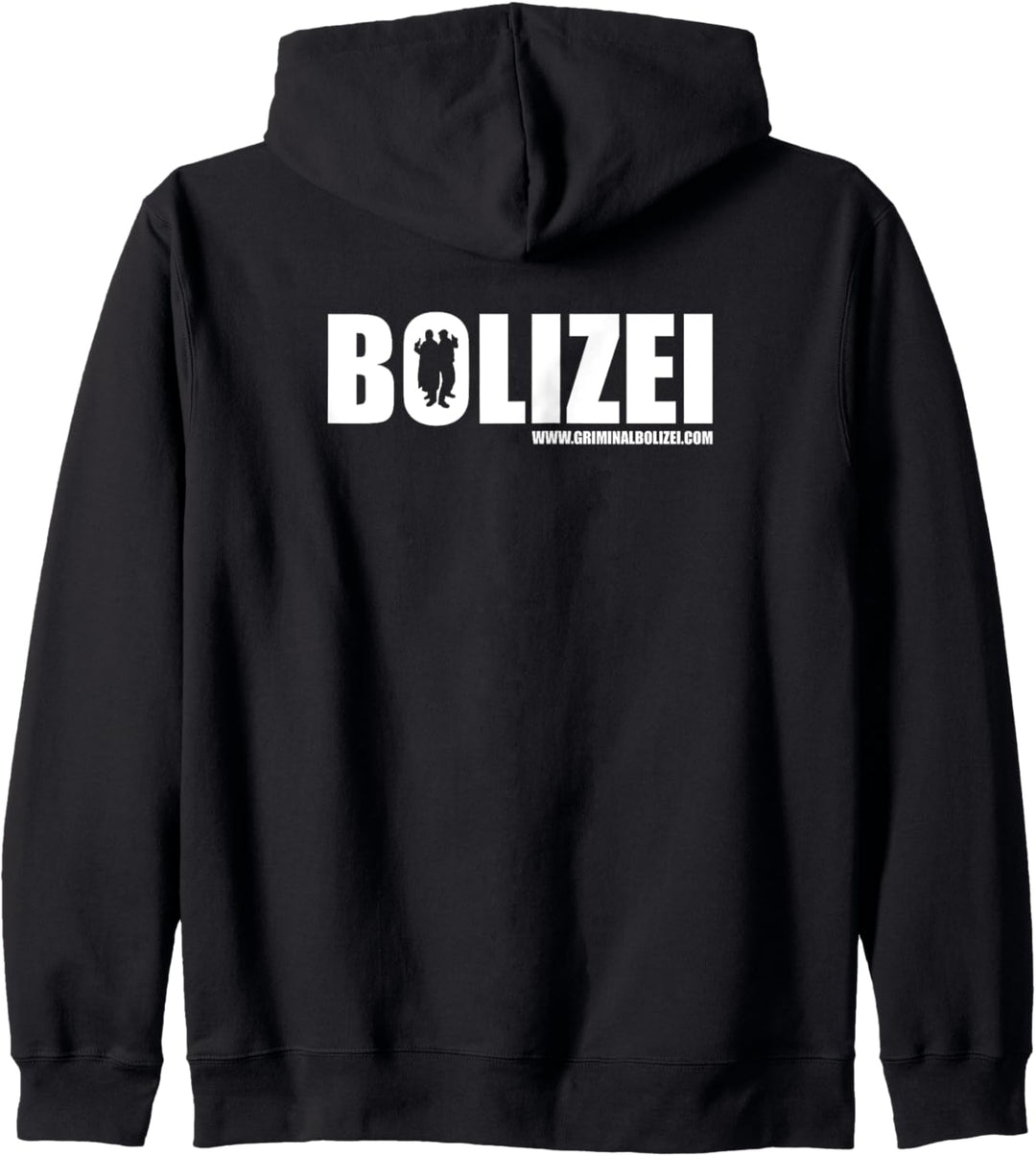 "Bolizei" - Griminalbolizei Recht & Ordnung Saarland Kapuzenjacke