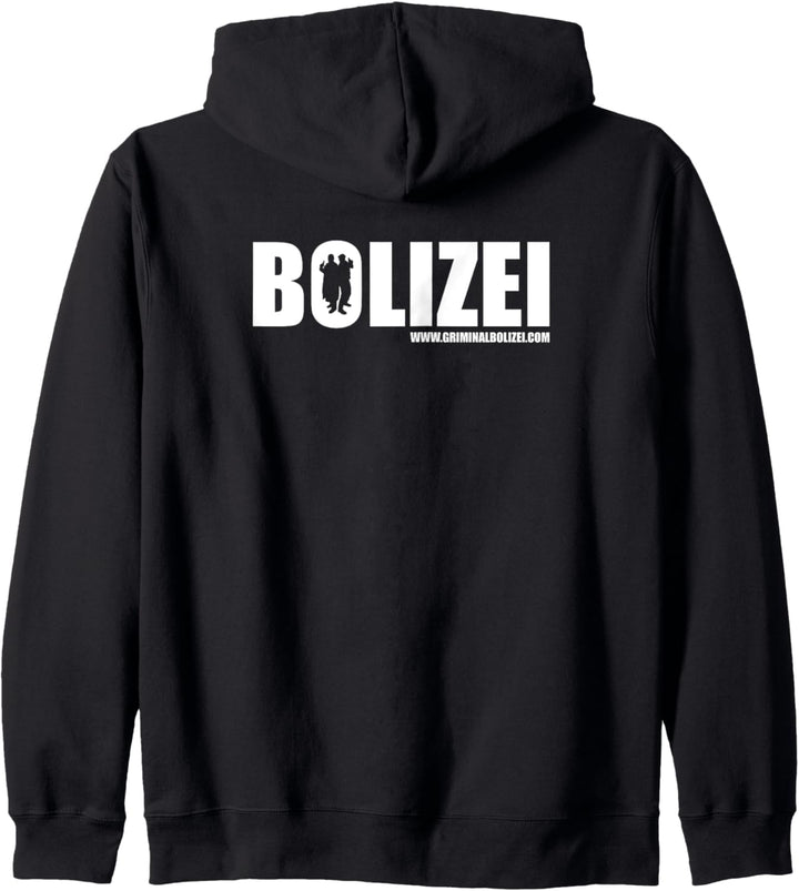 "Bolizei" - Griminalbolizei Recht & Ordnung Saarland Kapuzenjacke