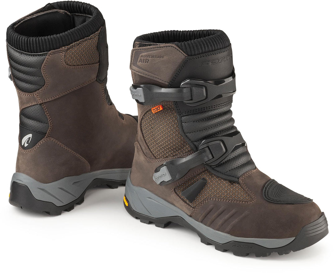 Forma Adventure Air Low Dry Motorrad Stiefel, braun, 43 Braun 43 EU, Braun 43 EU
