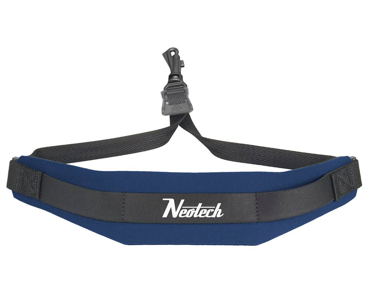 Neotech, Saxophongurt, weich Junior, Haken mit Drehgelenk navy, Marineblau Junior - Drehhaken Einfar