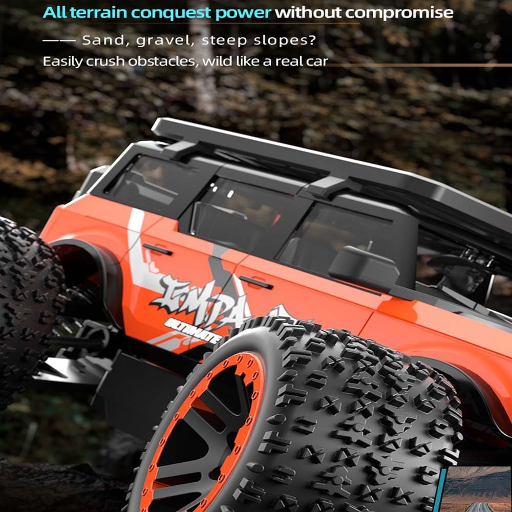 X-Verse SG201PRO Ferngesteuertes Auto, 1:20 55KM/H RC Autos Kohlebürste Motor, 4WD All Terrain Offro