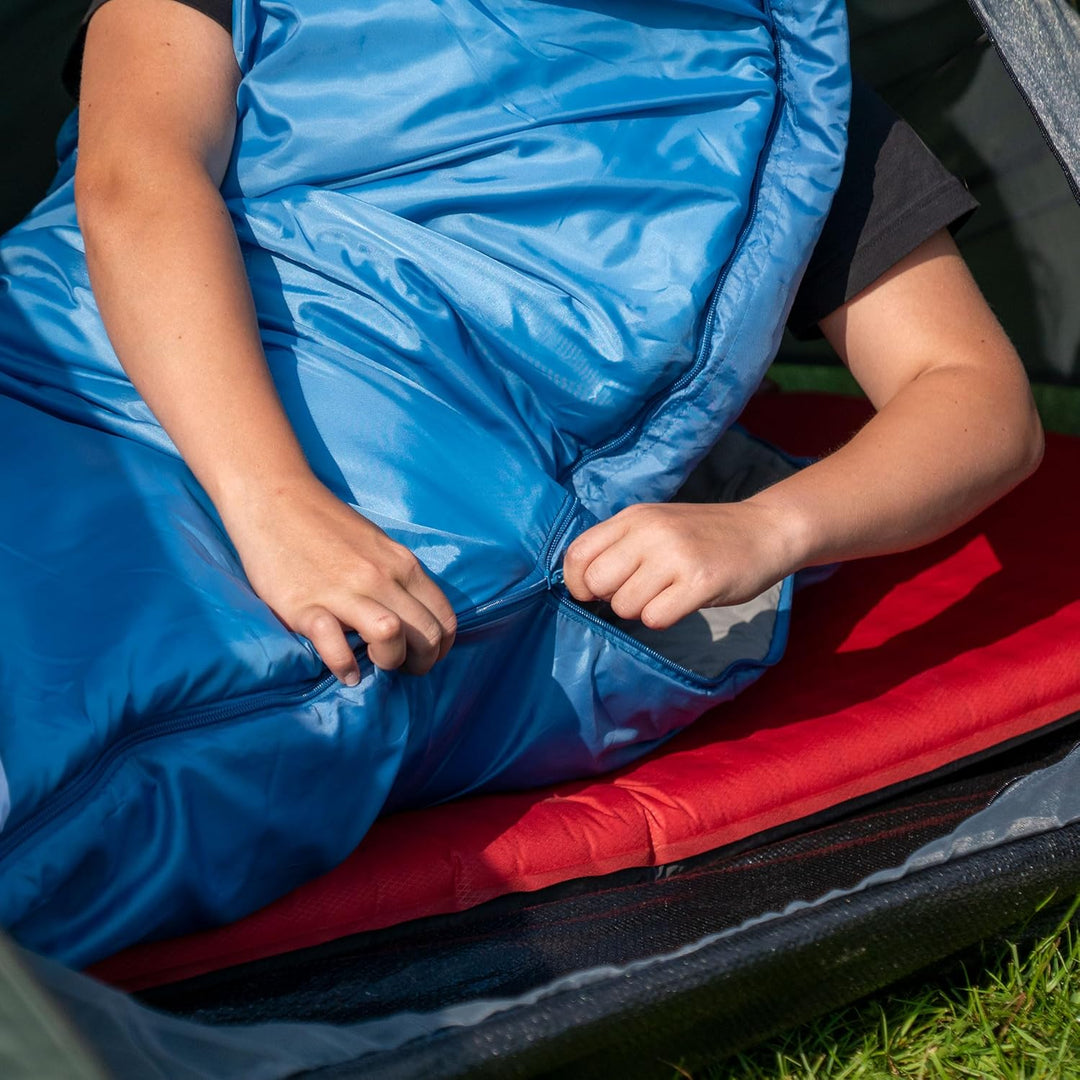 outdoorer mitwachsender Kinderschlafsack DreamSurfer - der Schlafsack für Kinder und Jugendliche in