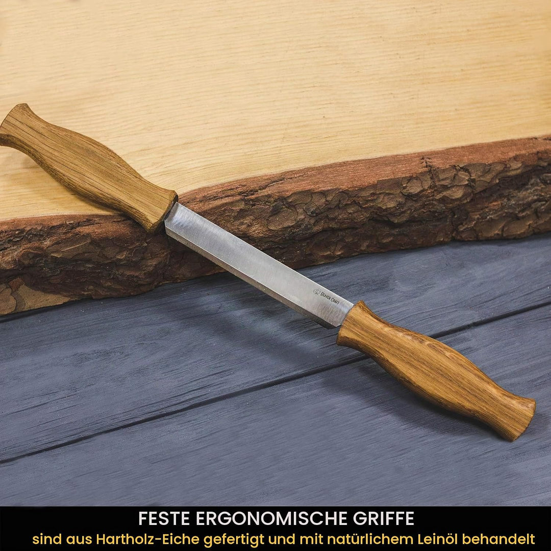 BeaverCraft Zugmesser DK1-11cm gerade Rasur Holzschnitzerei Werkzeuge Holzbearbeitung Handwerkzeug H