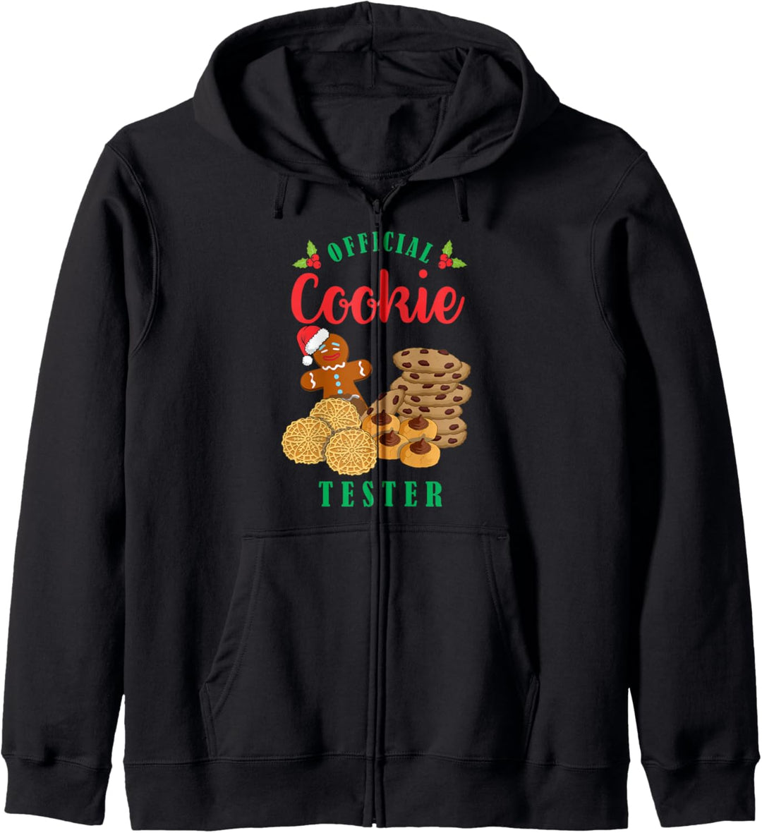 Offizielles Plätzchen-Taster-Geschenk für Weihnachtsplätzchen Kapuzenjacke