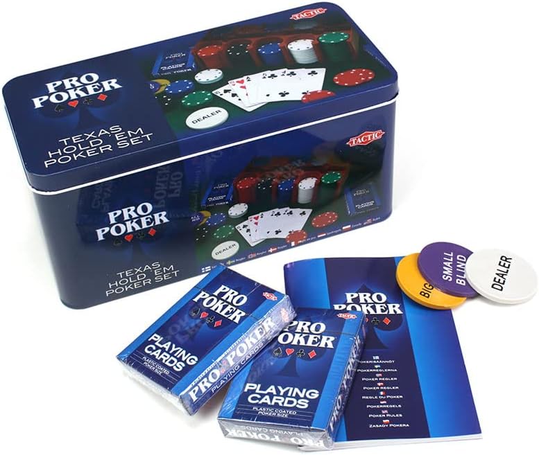Tactic O3095 - Pro Poker Texas Hold'em Poker Set [UK Import]