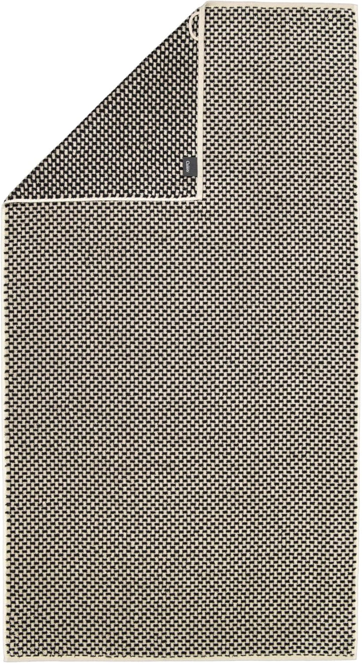 CAWÖ Home Handtücher Natural Allover 6215 Natur-schwarz - 39 Duschtuch 80x150 cm, Duschtuch 80x150 c
