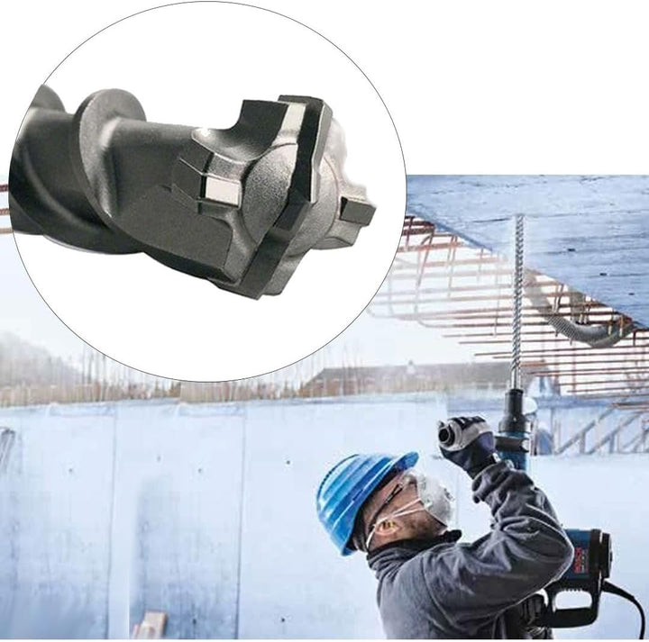 Bosch Hammerbohrer SDS max-8X (Masse 20x400x520 mm, Bohrer für Beton und Normalbeton) 2608578627, Ø