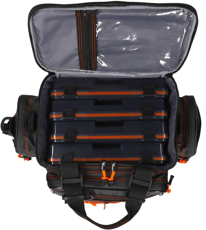 Anglertasche Taipan 715 wasserdichte Angeltasche mit 4 Boxen