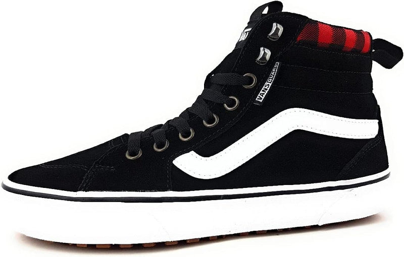 Vans Herren Filmore Hi Vansguard Sneaker 44 EU 9by Black Red, 44 EU 9by Black Red