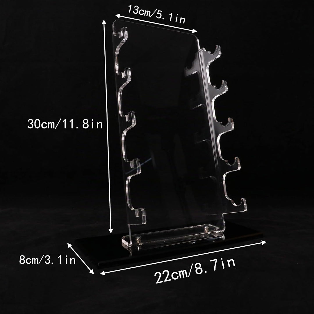 ERMMZHZW Taschenmesser-Display, Taschenmesser-Halter, Taschenmesser-Aufbewahrung, Acryl-Messer-Präse
